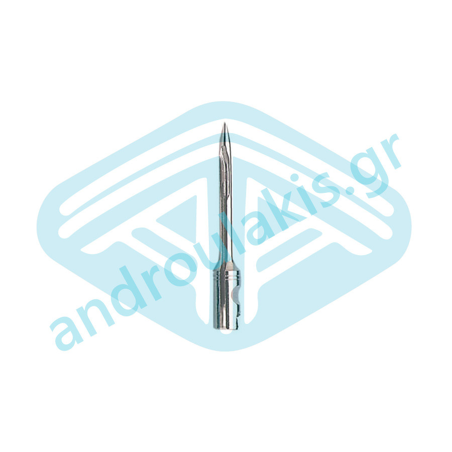 Μεταλλικές βελόνες πιστολιού ρούχων.