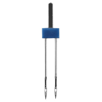 Twin needle domestic.